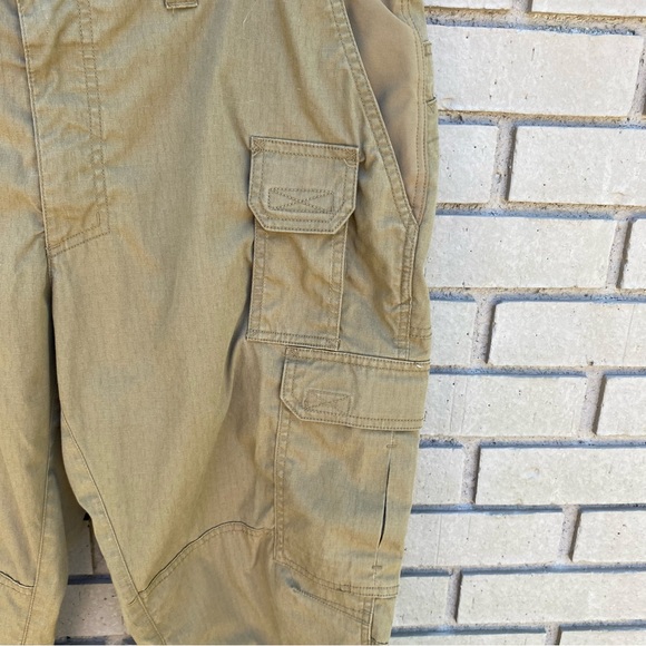 5.11 Tactical Pants Mens Size 38X 30 Brown Khaki Cargo‎ Ripstop Pants Workwear - Picture 4 of 6